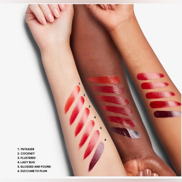 Lady Bug Mac Cosmetics Lustreglass Sheer-Shine Lipstick- Lady Bug - Picture 3 of 3